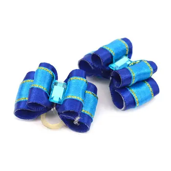 

Pet Puppy Hairpin Upscale Flower Hair Bows Dog Groming Headdress Products Accessories 10 pcs /set