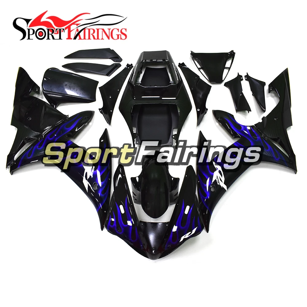 Полностью Обтекатели для Yamaha YZF1000 R1 02 03 2002 2003 пластмассы ABS комплекты
