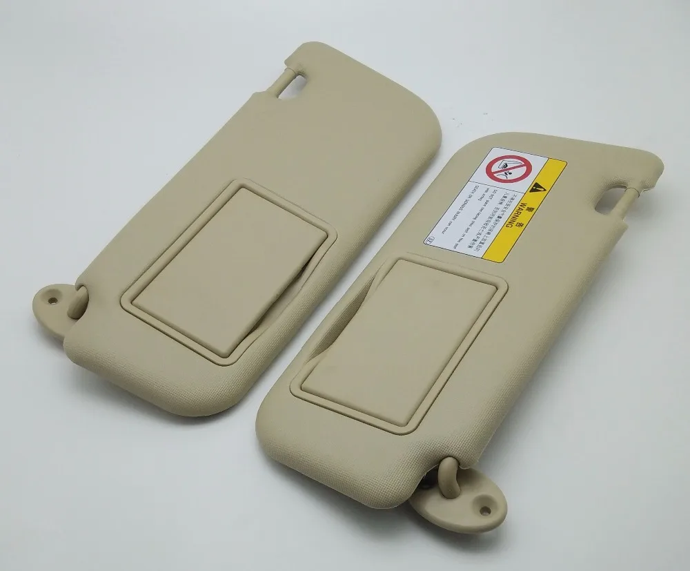 SKTOO Auto accessories car sun visor For Toyota 2014-2017 Corolla with a make-up mirror beige / gray | Автомобили и мотоциклы