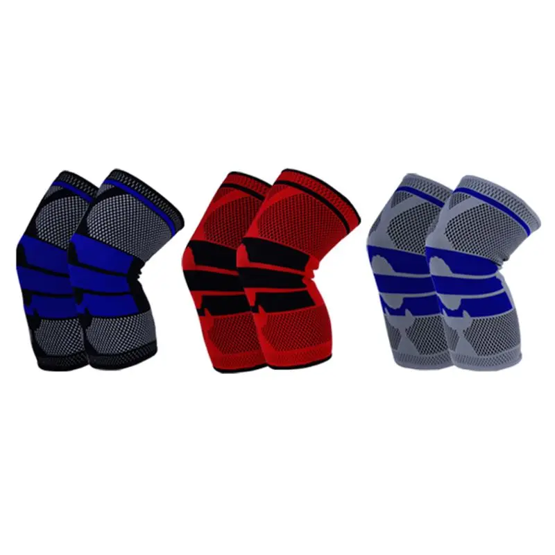 

1pcs Professional Silicone Anti-collision Sports Knee Pads For Knee Support Sleeve Brace