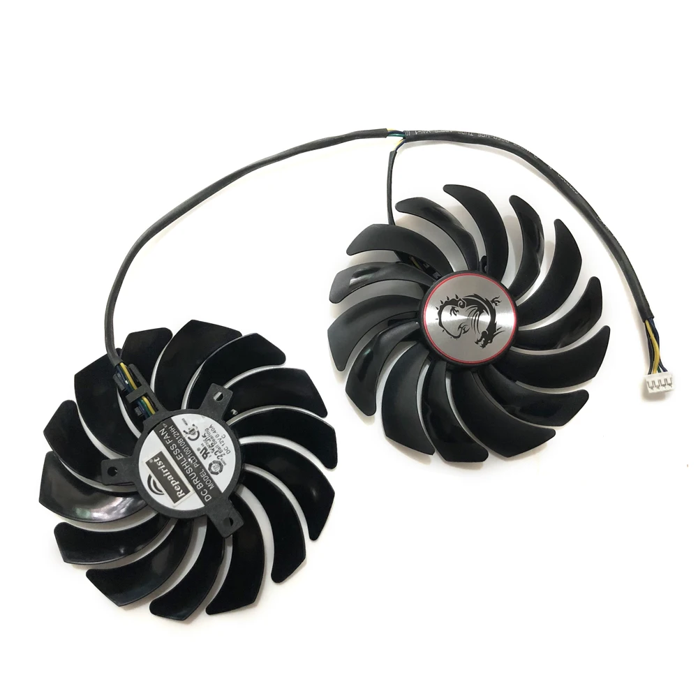 Graphics Cards Cooling Fan for MSI RX 470 570 480 580,GTX1060 1070 1080 1080 TI 
