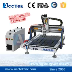 Acctek машинное оборудование мини настольный ЧПУ роутер 6090 cnc резьба по дереву машина для небольших 3d деревянных ремесел