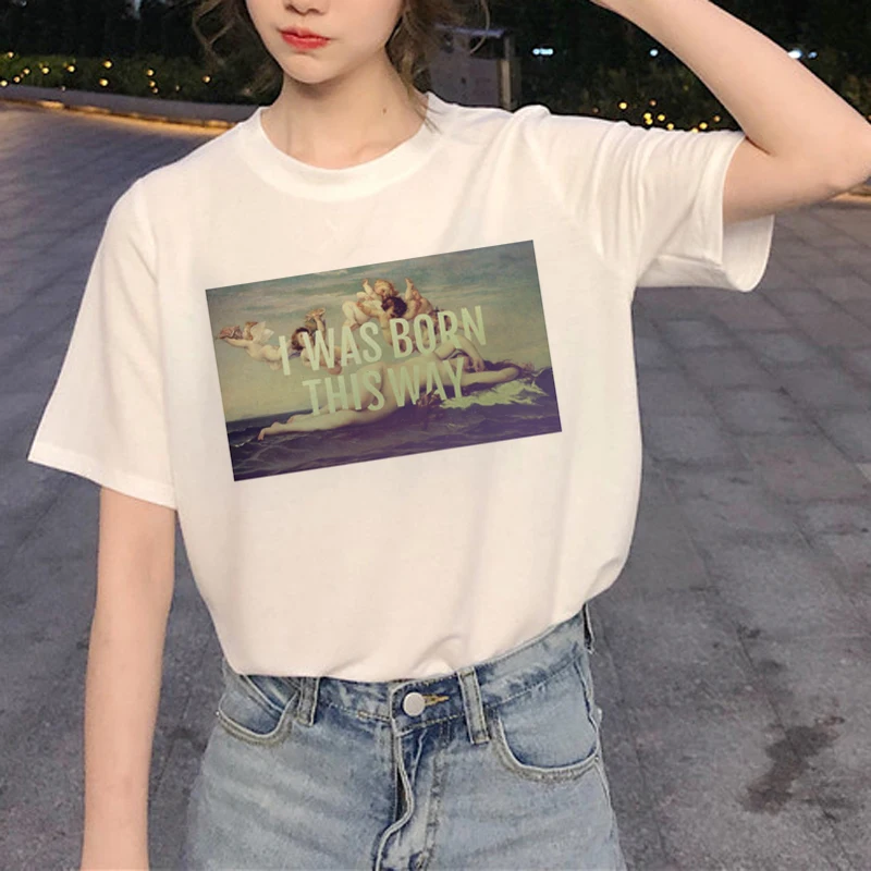 Новые феминистские футболки женские права GRL PWR Harajuku Ullzang футболка для девочек 90s графическая футболка корейский стиль Топ Тройники женские - Цвет: 4775