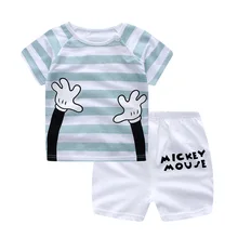 LILIGIRL Baby Clothing Sets For Boys font b Short b font Sleeve Shirts Tops Pants Suits