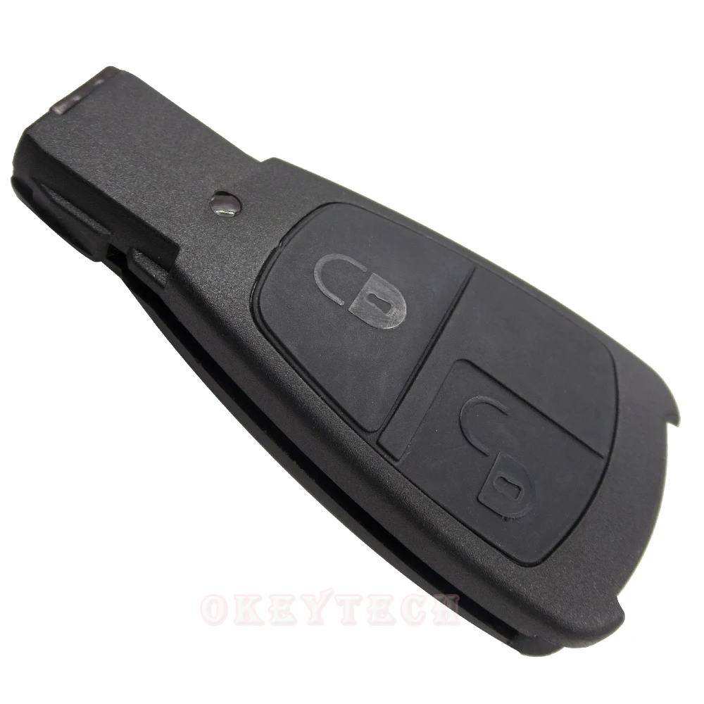 Okeytech старый стиль дизайн с 3 кнопками для Benz Mercedes C180 1998 2004 W202 чехол ключа смарт