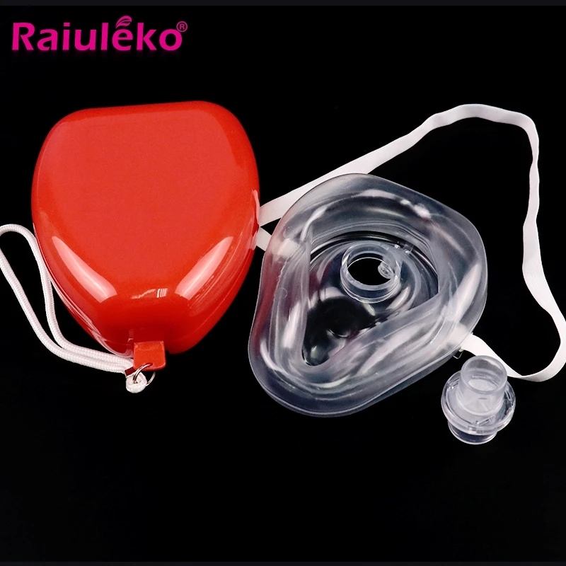 

CPR Resuscitator Mask CPR Rescue Masks Resuscitator One-Way Valve CPR Face Protect Adult/Child First Aid Supplies FDA Approved