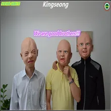 New Arrival Party Cosplay Latex Disgusted Happy Cry Baby Costume Halloween Full Head Party Masks For Halloween Party Mask Toys