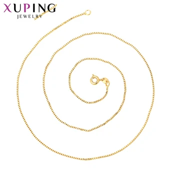 

Xuping Temperament Jewelry European Style Necklace Light Yellow Gold Color Plated for Women Party Gifts S100.5-45291