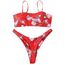 Сексуальный flosculal купальник женский комплект бикини с цветочным принтом, мягкая одежда для купания купальник пляжная одежда красивые купальники Badkleding