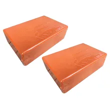 Пробковый блок йоги eva Пилатес Пена кирпич домашний стрейч тренажерный зал Йога блоки Фитнес Упражнение Инструмент 2B трендовые принадлежности для йоги Блоки инструменты
