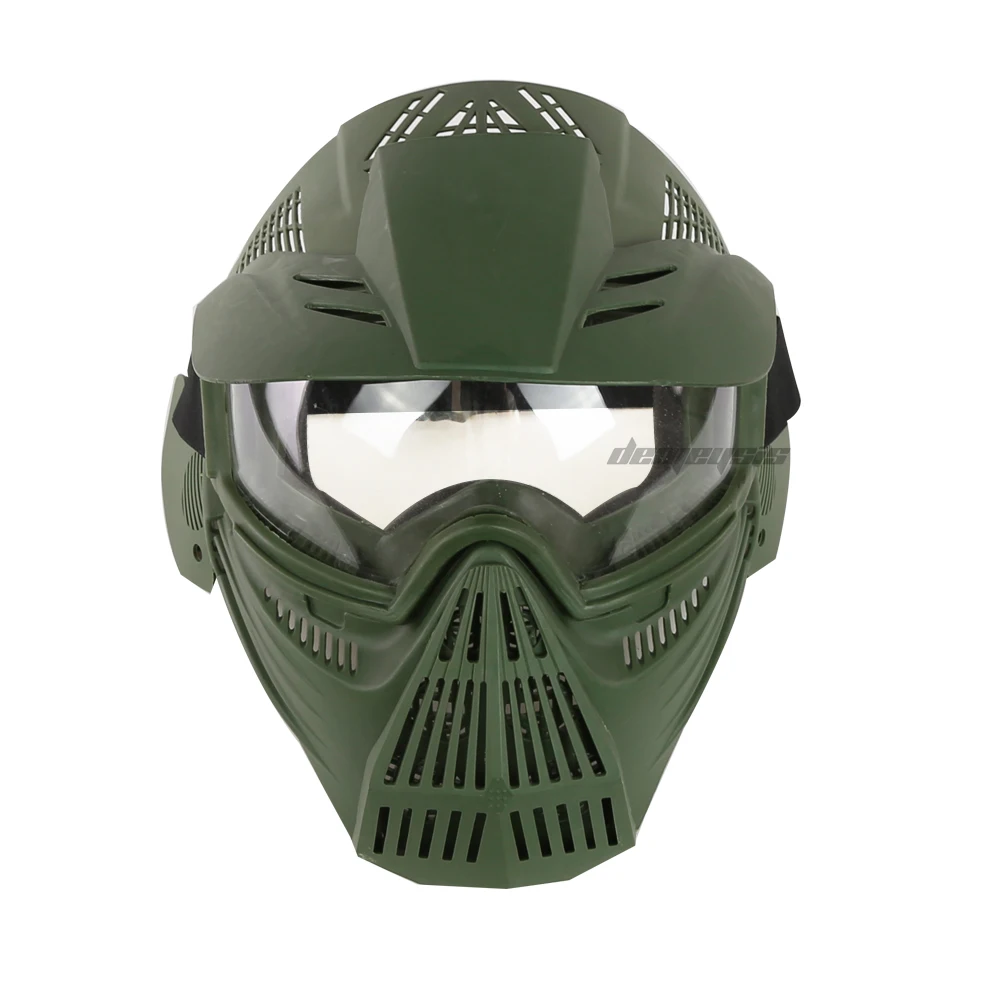 Airsoft Paintball Tactical Masks Full Face Military Impact Resistance Hunting Masks Outdoor Sports Men Women Shooting Army Mask