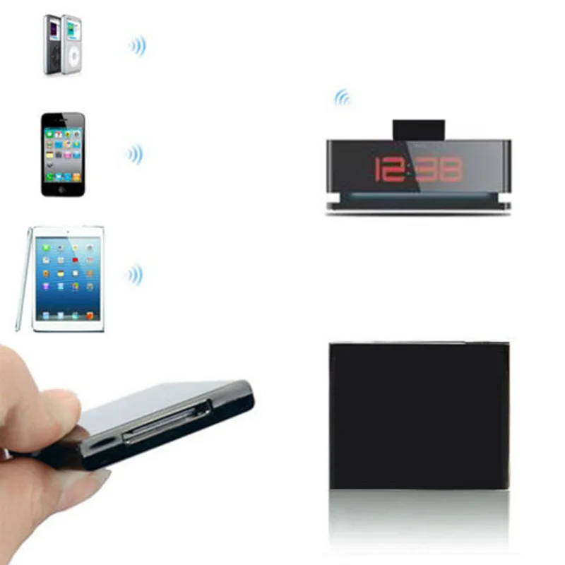 

New Universal Bluetooth Receiver Audio Adapter for iPod iPhone 30 Pin Dock Speaker