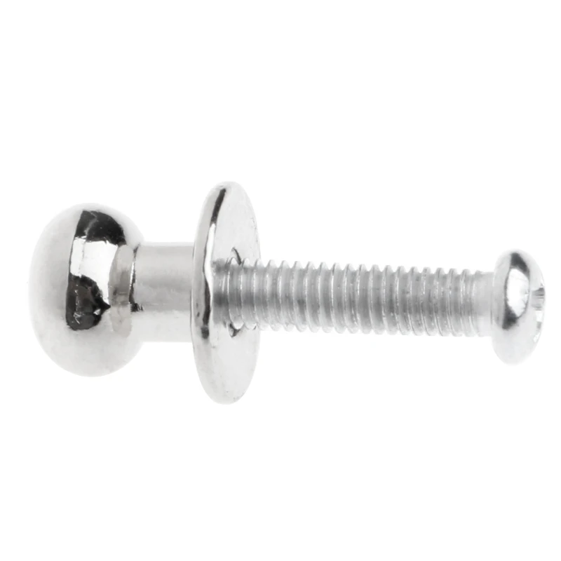 10 Pcs Jewelry Box Gift Case Metal Pull Handle Knobs Silver Tone 12mmx11mm Pull Knob #20/19W