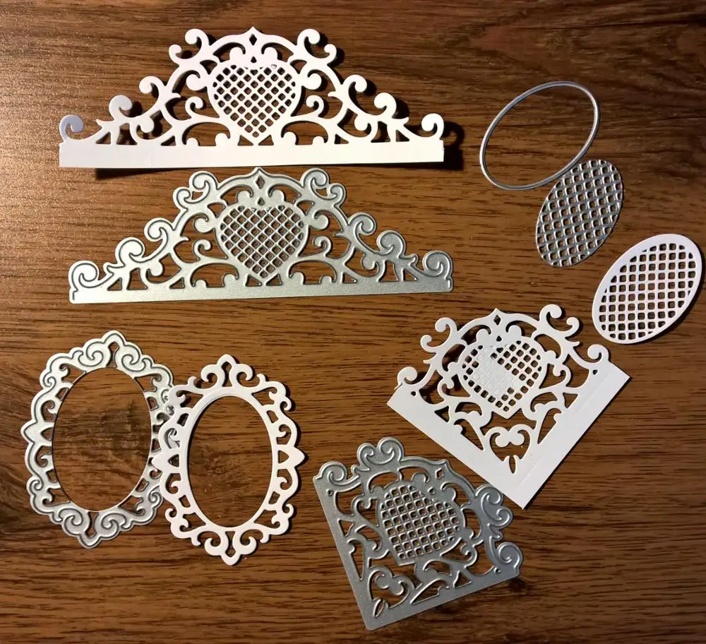 corner border tag set metal cutting dies Scrapbooking Steel Craft Dies