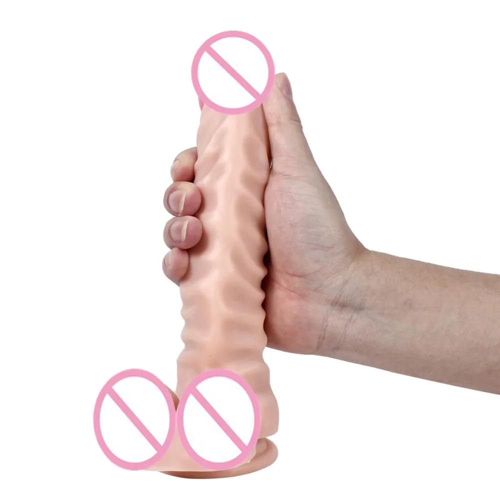 Большой реалистичный фаллоимитатор HOWOSEX 23*4 5 см гибкий большой член для женщин