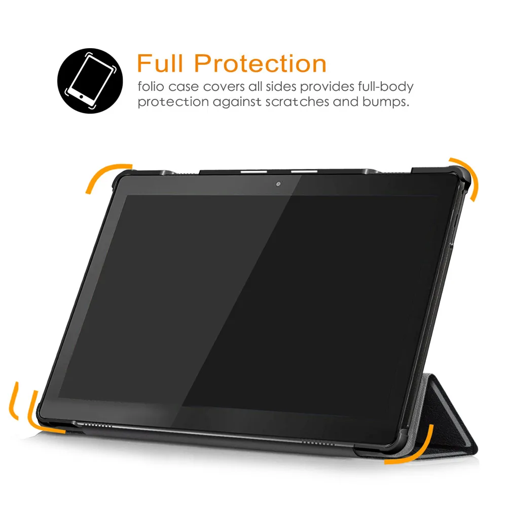 Тонкий чехол для планшета Lenovo Tab M10 магнитный складной подставка 10 1 дюйма с