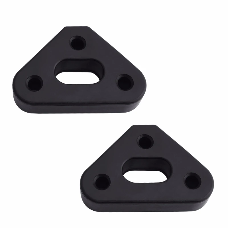 Universal 3 Holes Car Rubber Exhaust Hanger Replacement Tail Pipe Mount