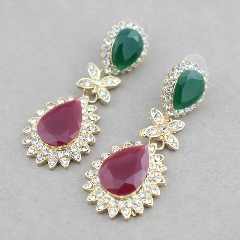 jiayijiaduo-Jewelry-Red-of-Earrings-And-Necklace-For-Women-Nigerian-Wedding-African-Bridal-Jewelry-Set-Crystal (2)