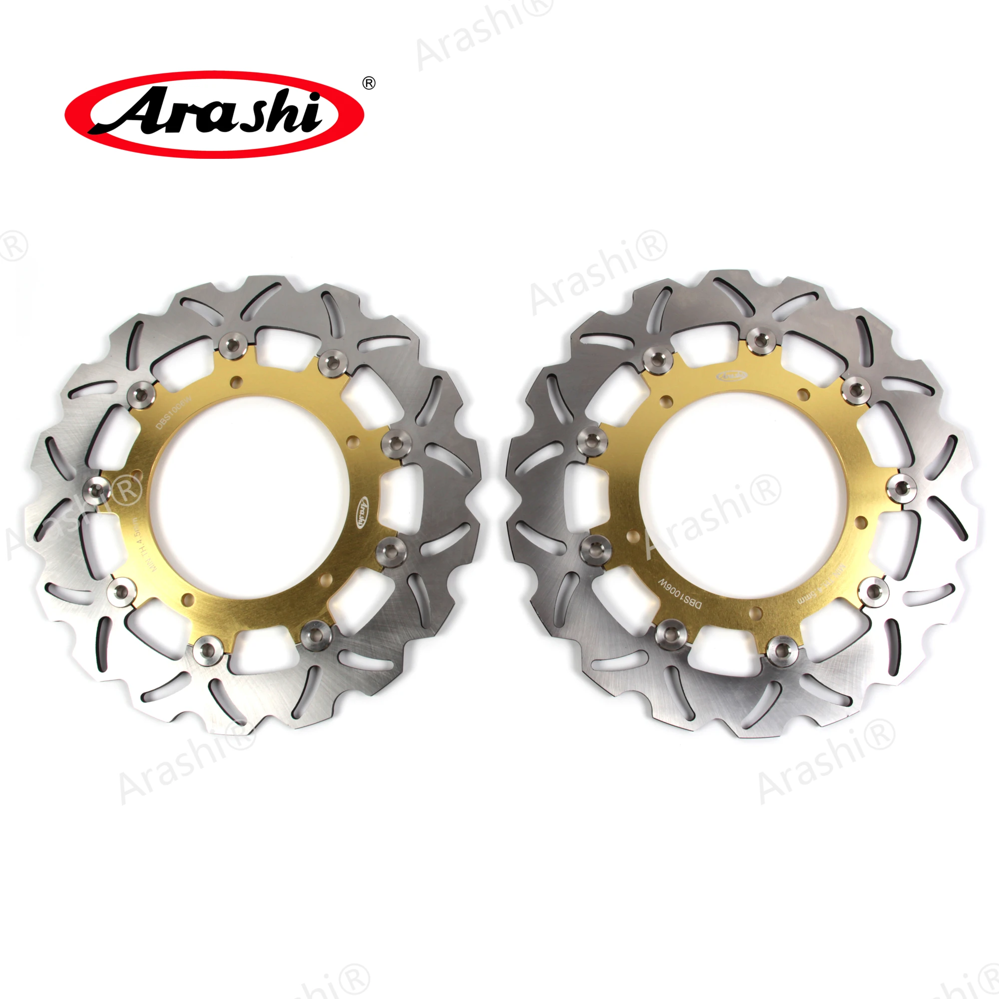 ARASHI For YAMAHA MT03 660 2006-2011 CNC Front Brake Rotors Disc M-T03 MT-03 2007 2008 2009 2010 | Автомобили и мотоциклы