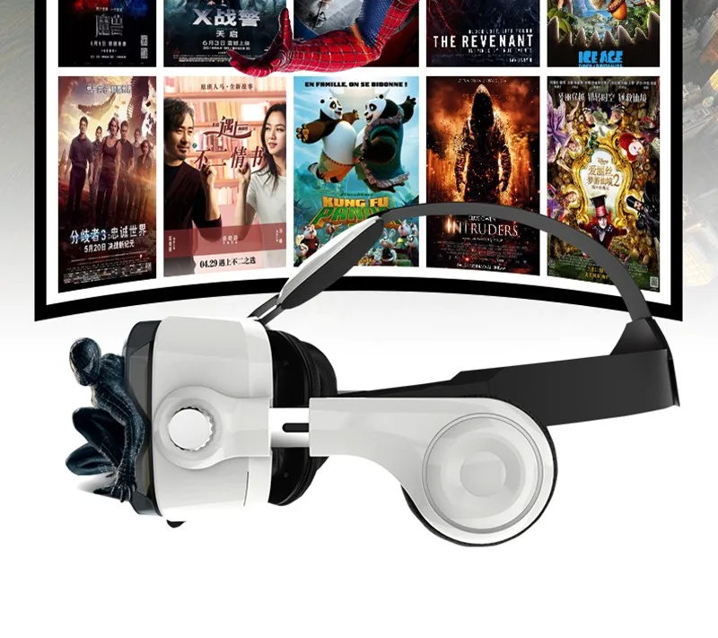 BOBOVR Z4 кожа 3D картонный шлем виртуальной реальности VR очки гарнитура Stereo Box BOBO VR для 4-" мобильный телефон