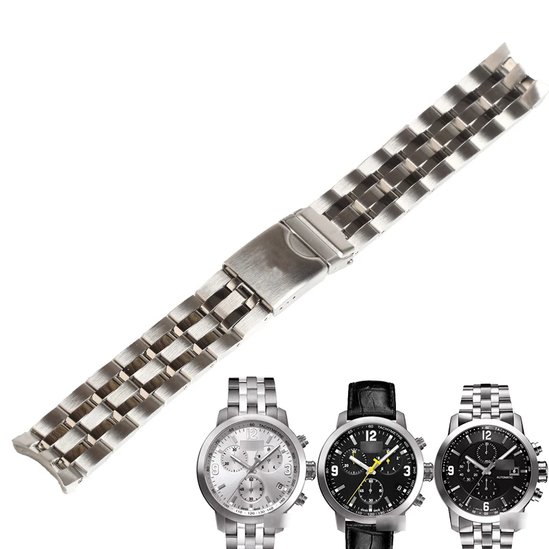Ремешок WENTULA для часов tissot T055.417/427/430/410 PRC200 из нержавеющей стали|Ремешки часов| |