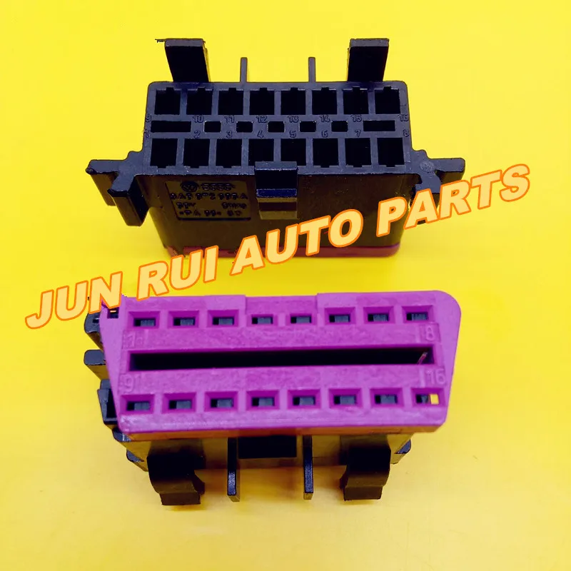 16 Pin/Way OBD диагностический разъем для Volkswagen 1H0 972 695 8D0 H 3A0 | Автомобили и мотоциклы