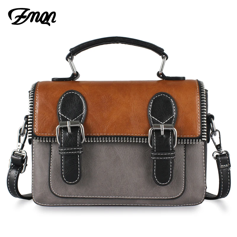 

ZMQN Cheap Women Bags For Women 2019 Vintage Leather Crossbody Bag For Women Messenger Bag Small Handbags Personality China C227
