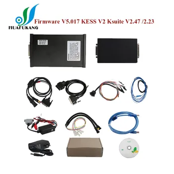 

Firmware V5.017 KESS V2 Ksuite V2.47 OBD2 Manager Tuning Kit Auto Car Bike Truck Tractor ECU Tool No Tokens Limitation