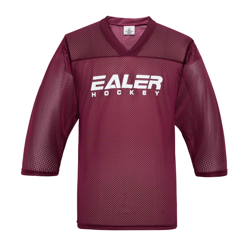 

COLDOUTDOOR free shipping cheap high quality Maroon mesh ice hockey practice jersey s in stock usa