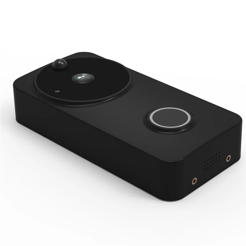 1080P IP54 Outdoor Tuya Battery Powered Ring Smart Wi-Fi Enabled Video Doorbell Camera PIR Motion Detection Works Alexa Google