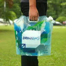 10л Складная складная сумка для питьевой воды для автомобиля контейнер для воды для кемпинга пешего туризма пикника барбекю