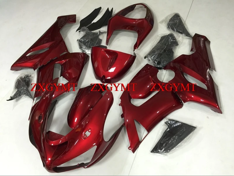 

Fairing for Ninja ZX-6r 2005 - 2006 Full Body Kits Ninja ZX-6r 06 Pearl Red Fairing Kits 636 ZX-6r 05