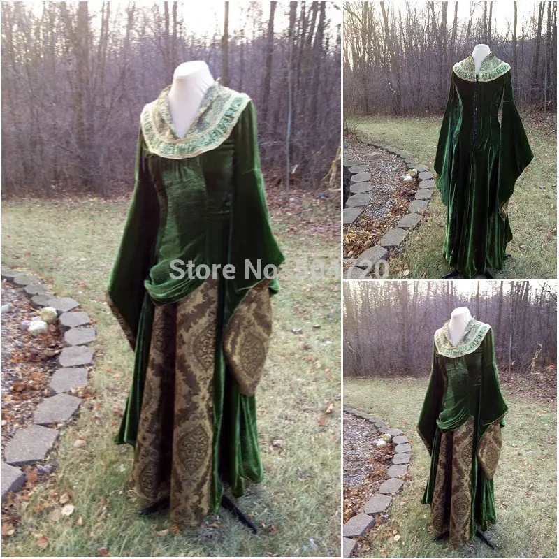 

Freeshipping!R-228 19 century Vintage costume 1860S Victorian Lolita/Civil War Renaissance dress Halloween dresses All size
