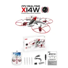 Syma X14W RC Drones With HD Camera WIFI FPV Quadrocopter Headless Mode Remote Control Helicopter Dron Toys