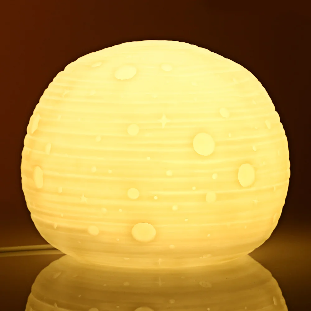 

3D Moonlight Fashion LED Decorative Lamp Night Light Romantic Birthday Present Moon Night Light