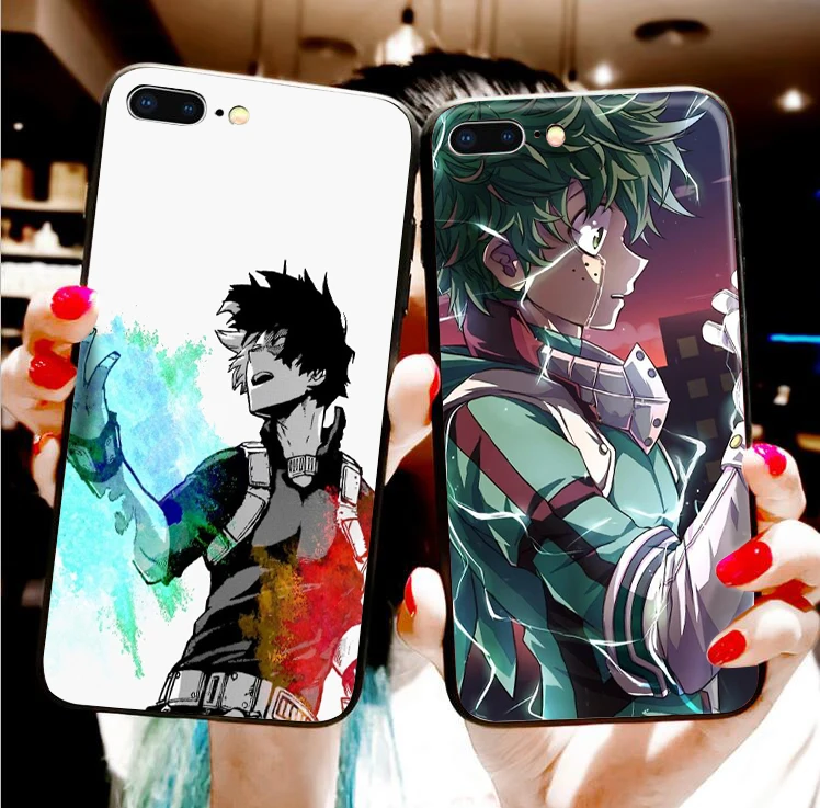 Чехол для телефона My Hero Academia аниме Todoroki BNHA чехол iPhone XS MAX XR X 8Plus 8 7Plus 7 6s Plus 6Plus 6