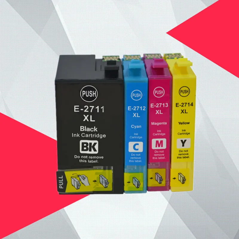 T2711 Совместимость 2711 2701 2711XL T-2711 патрон чернил для принтера Epson рабочей силы WF-7110 7610