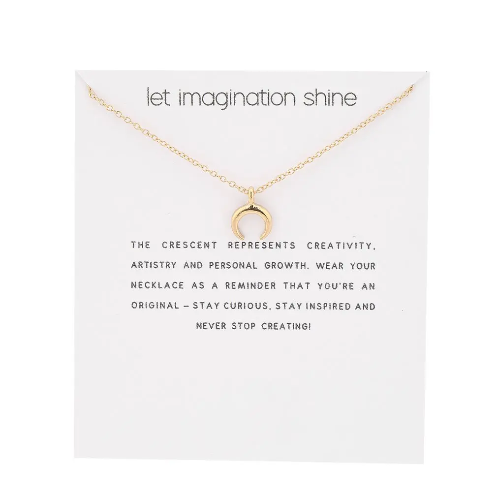 Fashion Jewelry Charm Horns Shaped Alloy Clavicle Pendant Short Chocker Necklace Women Gift | Украшения и аксессуары