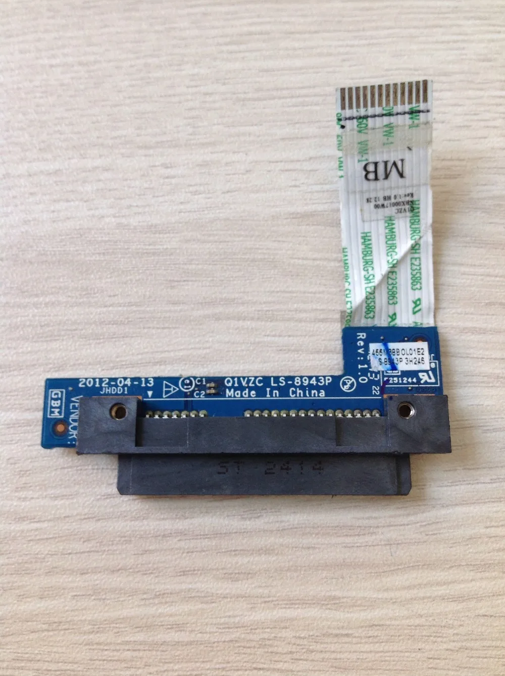 

WZSM NEW Original For ACER C710 HDD hard drive board connector with flex cable Q1VZC LS-8943P