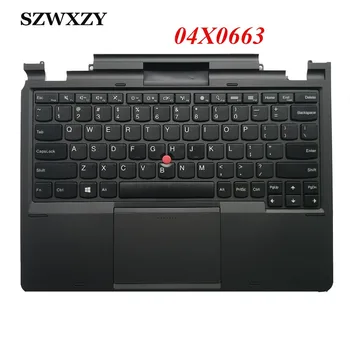 

For Lenovo Thinkpad Helix Ultrabok 3697 3701 US keyboard Palmrest 04X0627 04X0260 04X0663