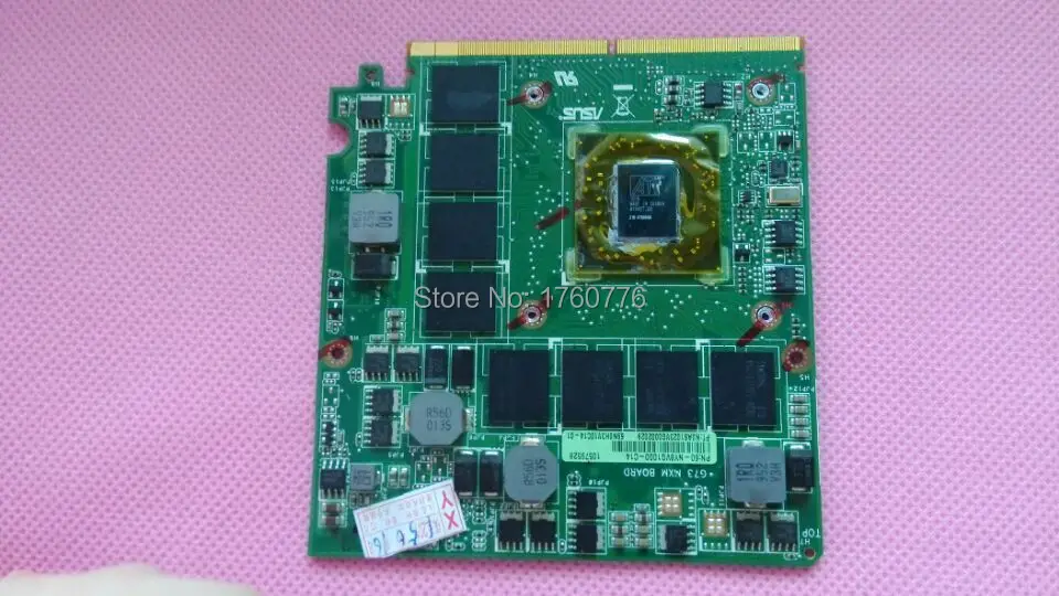 For ASUS G73 VGA Card Video card ATI Mobility Radeon G73 REV:2.0 HD 5800 1GB Fully Tested Good Condition