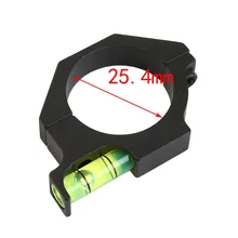 25.4 мм 30 мм тактический винтовка пистолет Сфера пузырьковый уровень турели сплав Гора духу Уровень Охота рельсы крепление Стрельба адаптер