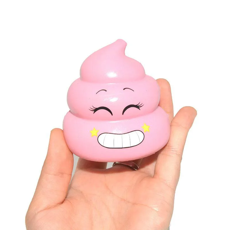 Mskwee 7 см розовые милые какашки Мягкие Ремешки для телефона pop медленно поднимающиеся ароматизированные коллекционные игрушки для
