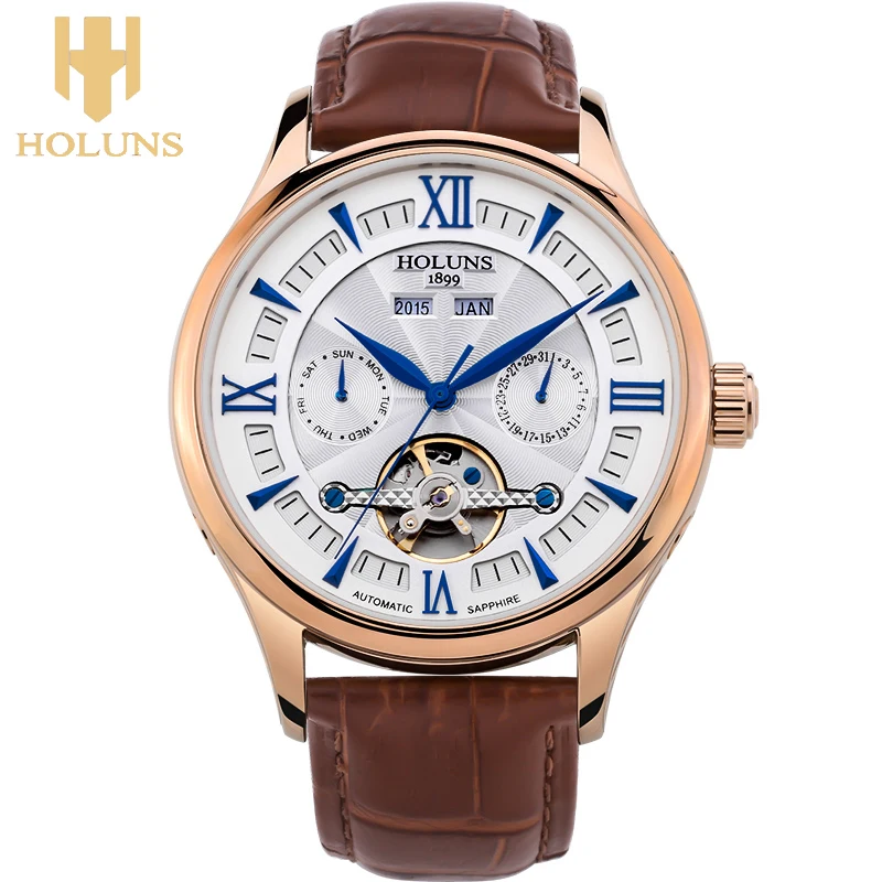 men s fashion brand hollow retro classic watches fashion crystal leather strap the warranty period of