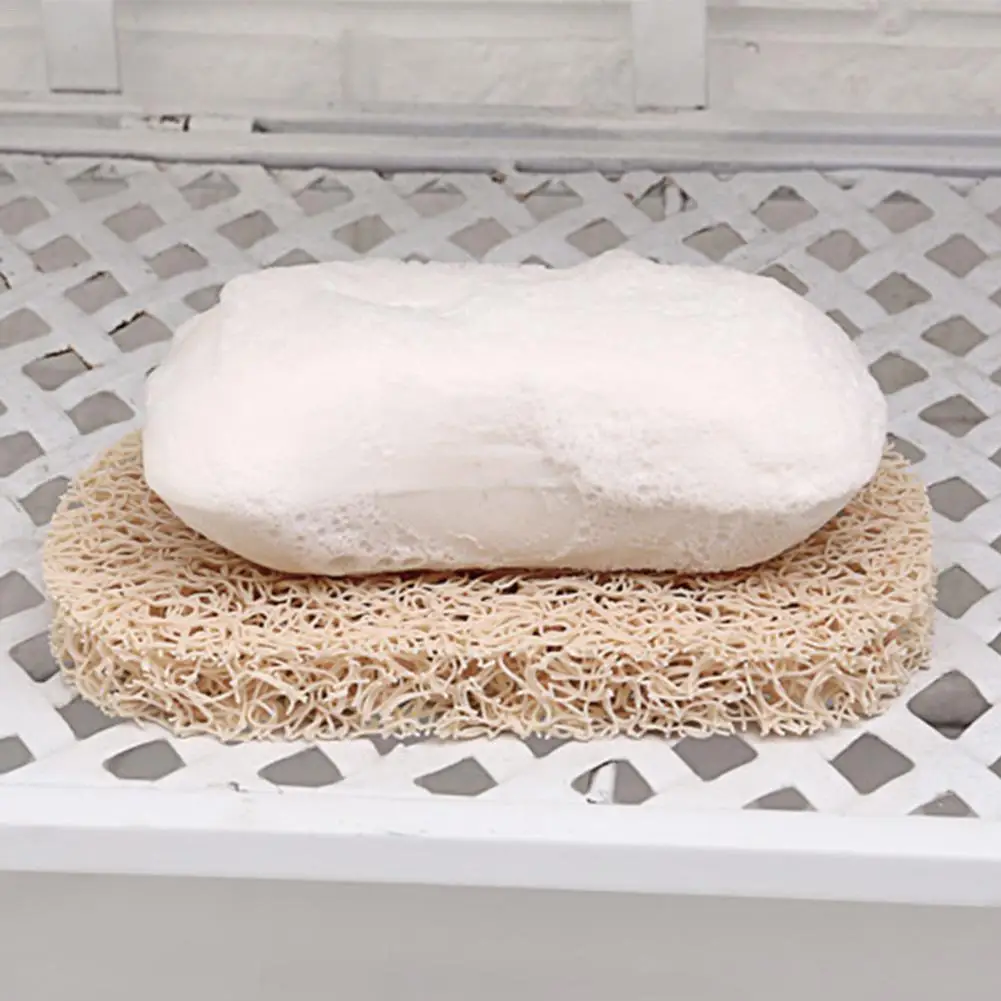 

10Pcs PVC Soap Saver Soap Dish Environmentally Friendly Mildew-proof Drain Creative Anti-slip Soap Mat Bathroom Supplies 20E