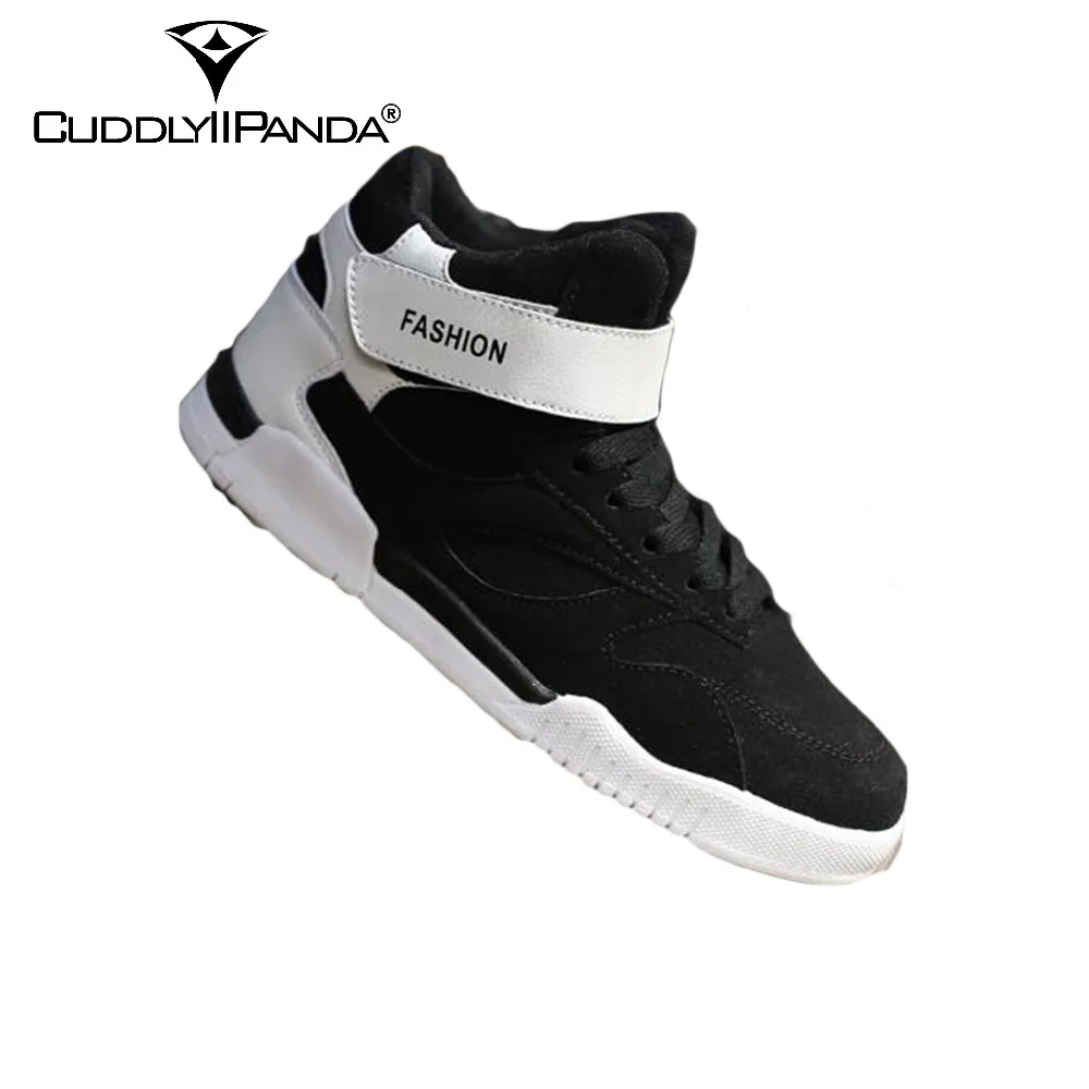 2017 Men's Four Seasons Boots Flock Hook&Loop Boots With Fur Shoes High Quality Men Comfort Work Flat Casual Shoes Free Shipping