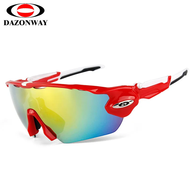 

Unisex Cycling Sunglasses Polarized HD Anti-UV Lens TR90 Frame MTB Road Bicycle Cycling Eyewear Driving Fishing Sunglasses 5lens