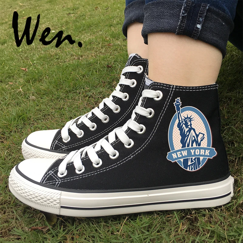 liberty white canvas shoes