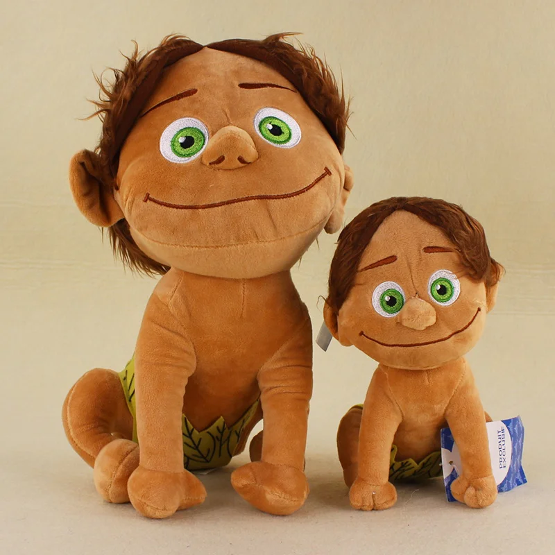 2 styles Kawaii The Good dinosaur Plush Toys Spot Boy With smile soft stuffed Doll toys