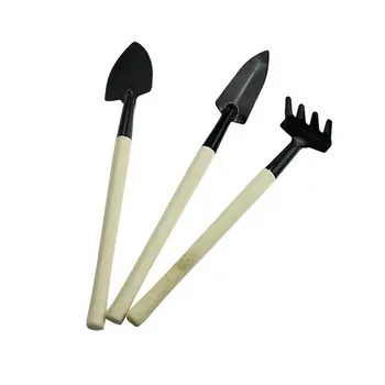 

Horticultural Tools Three-piece Set Mini Gardening Tool Shovel/Rake/Shovel Plant Pot Planting Flowers